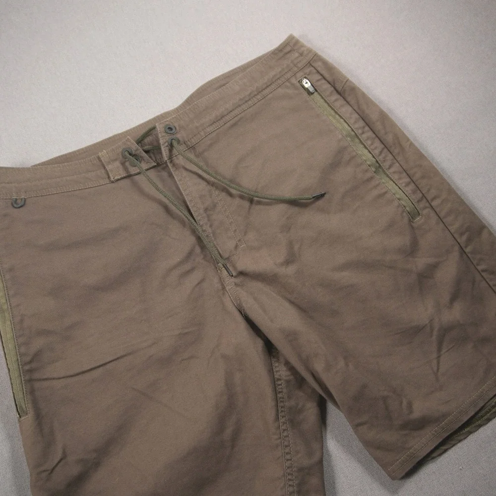 Roark Revival RS260 Board Shorts Men Shorts 32 Travel Hiking Brown Cargo